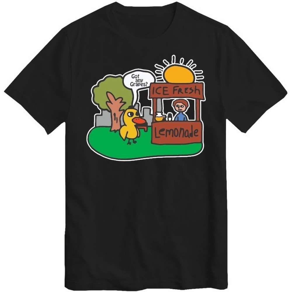 Got Any Grapes Lemonade T-Shirt Funny Memes Jokes Duck Song Humor Movie - Picture 1 of 4